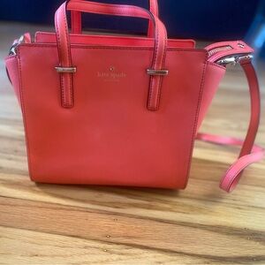 Kate spade madison coral bag